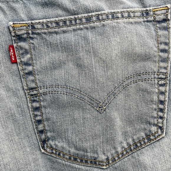 Levi's 559 Jeans Men 34x30 Light Whisker Denim Baggy Y2K Streetwear Workwear 90s - Picture 9 of 12